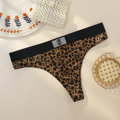 Victoria Secret Hot Sexy Lingerie Shine Script Thong Panty Women Underwear G String Trending