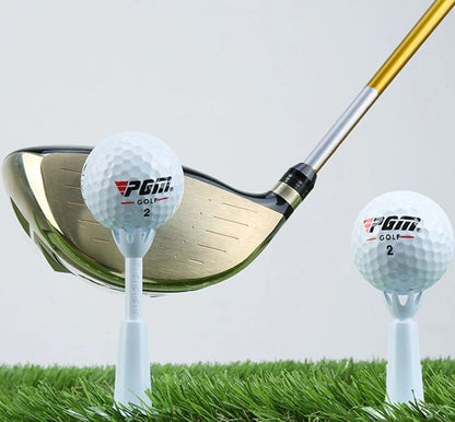 2 pcs Golf Tee AdjustaBle Soft Golf Ball Holder Anti-flying Self Standing Sport QT019