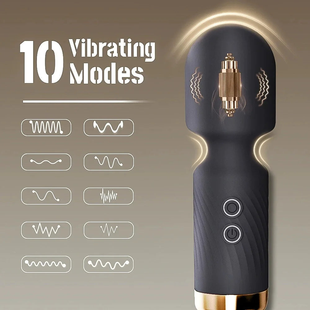 Powerful Mini Vibrator Dildos for Woman Wand for G-Spot Vibrator Women Clit Stimulator for Women Vagina Massager Adult Sex Toys