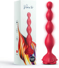 Vibrating Anal Beads Butt Plug, 7.8 Inch Anal Toys Sex Toy with 9 Modes, Vibrator Prostate Massager Adult Sex Toys for Women Men