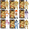 Blokees Galaxy Version Gold Saint Action Figure Libra Dohko Sagittarius Champion Seiya Mu Aiolia Assembly Toys Children Gift