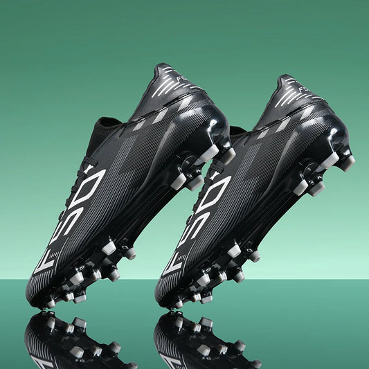 New Men Soccer Shoes Hot-selling Training Non-Slip Mid-top Match Light Grass Cleats Outdoor Football Boots High-quality Sneakers