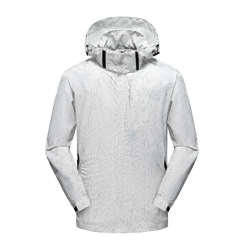 Men's Casual Zip-Up Windbreaker