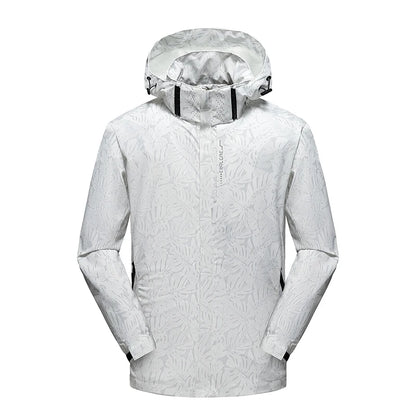 Men's Casual Zip-Up Windbreaker