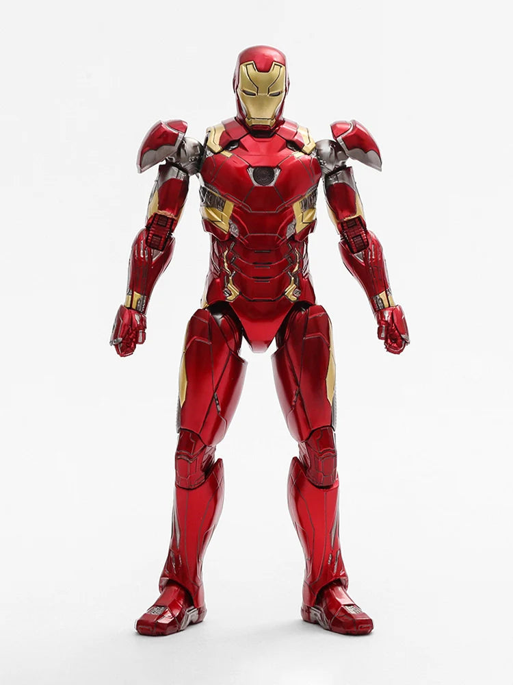 ZD Toys Iron Man Action Figure Joint Movable MK1 MK3 MK6 MK7 MK42 MK45 MK50 MK85 MK17 MK33 MK39 Adult Collection Figure Gift