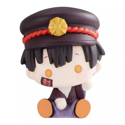 Bandai Original Gashapon Toilet-bound Hanako-kun Anime Figure Hanako Mitsuba Minamoto Kou Action Figure Toys for Boys Girls Gift