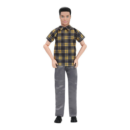 30cm Fashion Ken Doll Full Set 1/6 Multi Jonts Movable Boyfriend with Clothes Suit Children Dress Up Toys