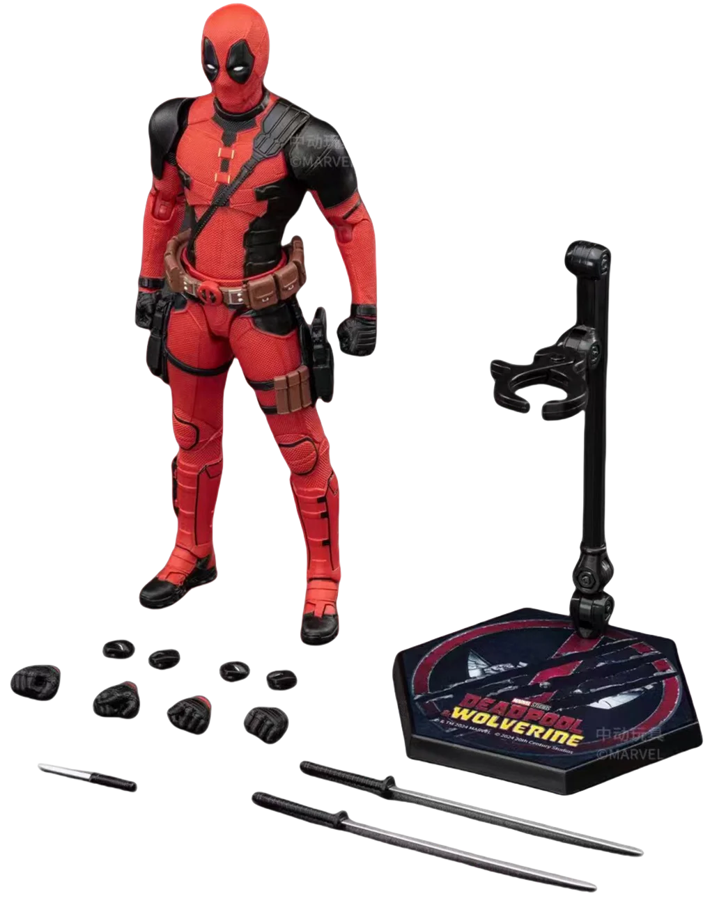 ZD Toys Deadpool & Wolverine Action Figure Deadpool 3 Movie Figure Toy Deadpool & Friend Collection Mode Statue Christmas Toys