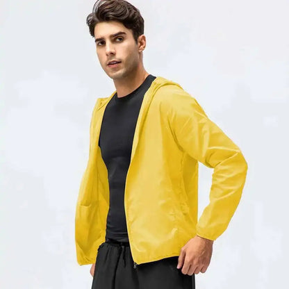 Fishing Rain Wind Breaker Coat For Men Women Waterproof Jacket Hiking Climbing Clothes Sun Protection Quick Dry Rain Coat