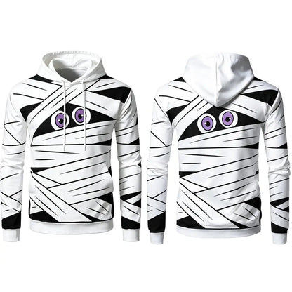 Halloween Monster Graphic Hoodie