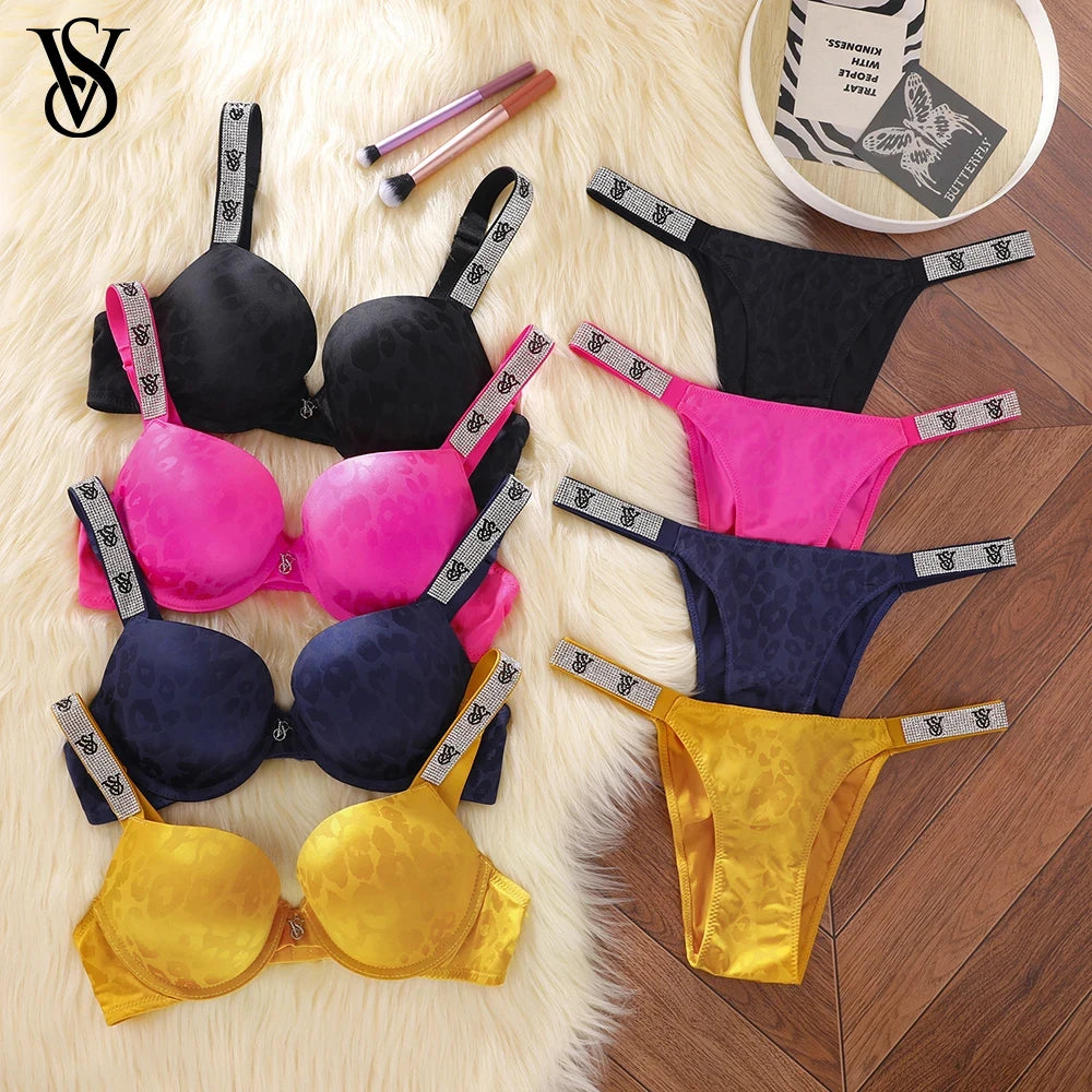 Women's Lace Mesh Bra & Panty Set