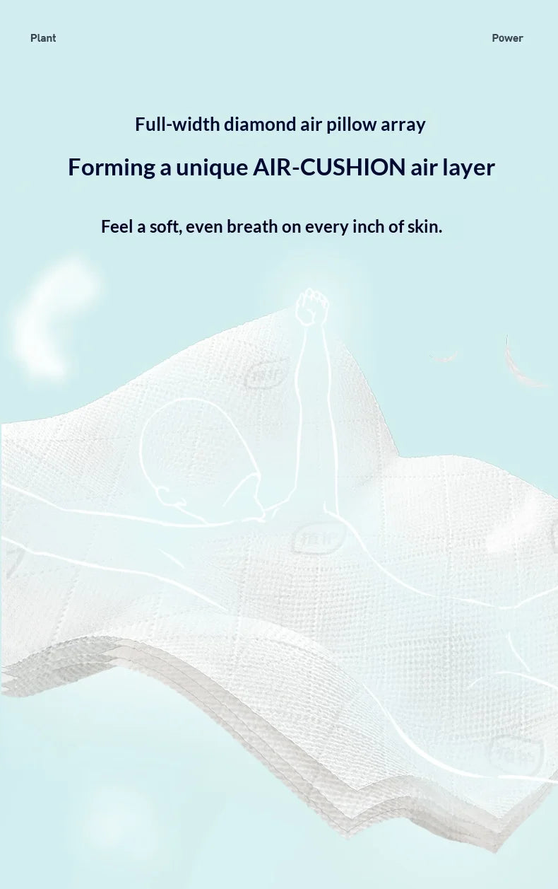 3PCS Family Pack 4-Layer Thickened and Enlarged 1280 Large Capacity Napkins with No Dropping, Absorbent Hanging Face Towels