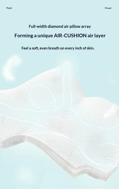 3PCS Family Pack 4-Layer Thickened and Enlarged 1280 Large Capacity Napkins with No Dropping, Absorbent Hanging Face Towels