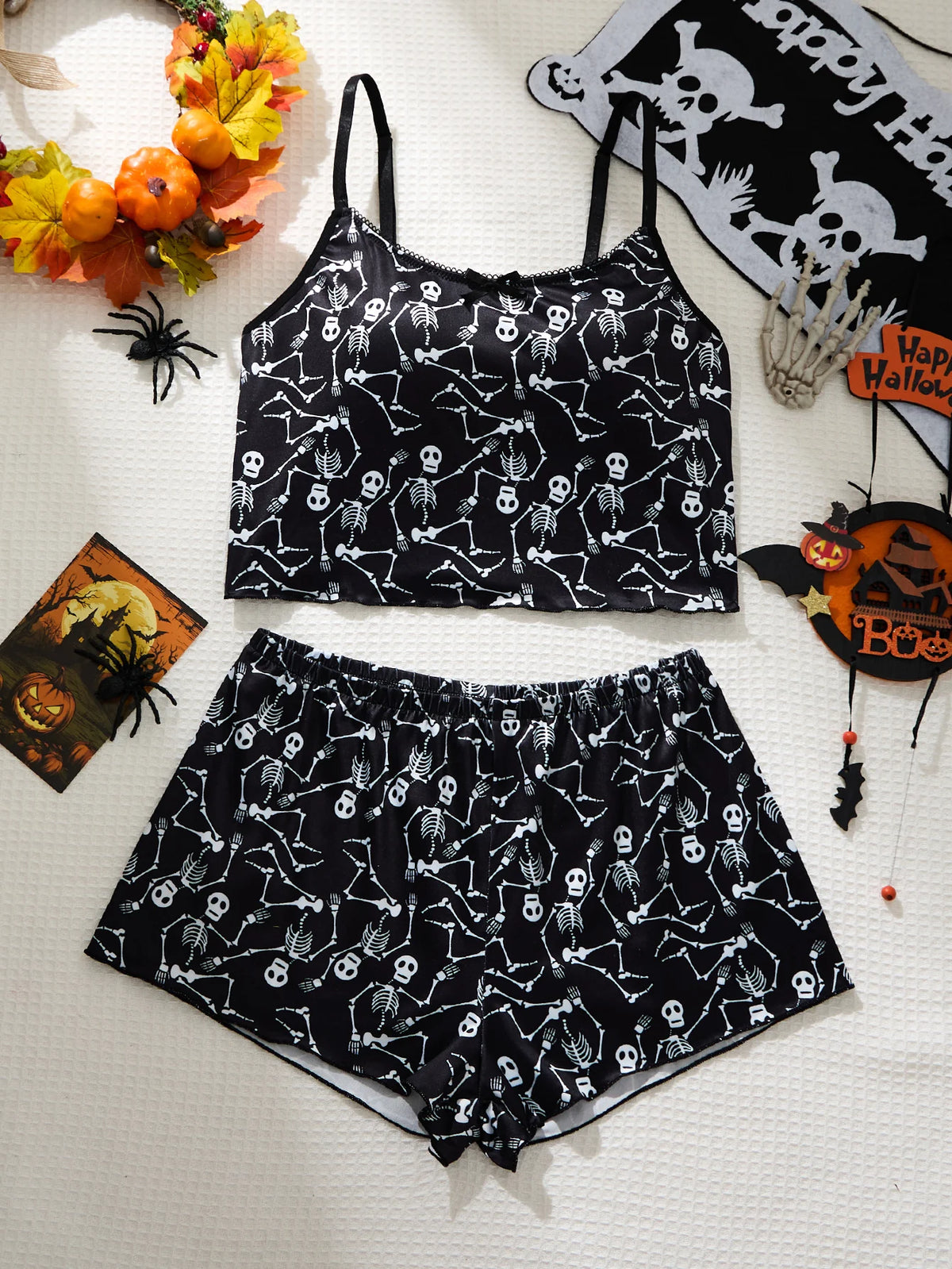Women's Camisole & Shorts Sleepwear Set