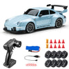 RC Drift Car 1:24 Remote Control Car for Adult 20KM/H 4WD High Speed RC Cars with LED Lights Extra Drifting Tires Vehicle Toy