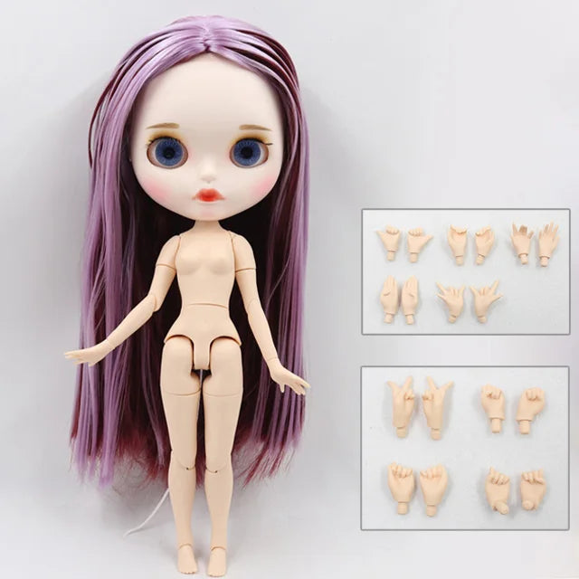 ICY DBS Blyth Doll icy 1/6 bjd 30cm toy white skin joint body naked doll or doll clothes shoes