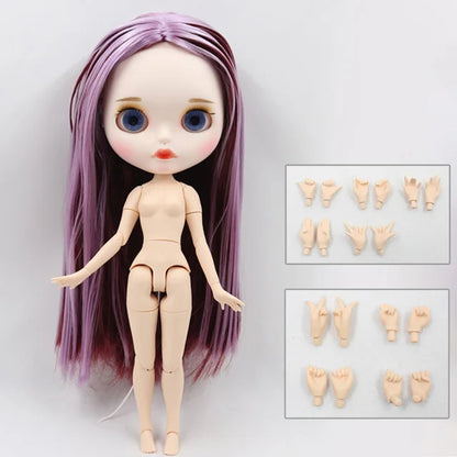 ICY DBS Blyth Doll icy 1/6 bjd 30cm toy white skin joint body naked doll or doll clothes shoes