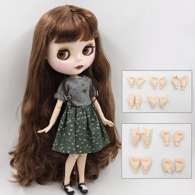 ICY DBS Blyth Doll icy 1/6 bjd 30cm toy white skin joint body naked doll or doll clothes shoes