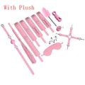 Bdsm Bondage Set Restraint Adult Game Handcuff Neck Collar Wrist Mouth Gag Strap Fetish SM Sex Toys for Woman Couples Product