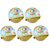 Colorful 6 Styles Glitter Dumpling Glitter Dumpling Squishy with Box Dumplings Sensory Squeeze Toy for Stress Relief Toys