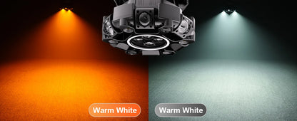 Fieryzeal 150W 6-Arm RGBW Beam Moving Head Light with Strip Effect Stage Light DMX512 Honeycomb Beam Strobe Effect for DJ Party