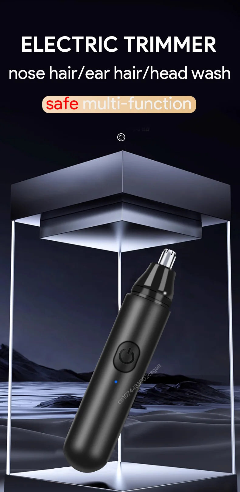 HOT Electric Nose Hair Trimmer Ear Hair Trimmer Eye-brow shaping Professional Safe Painless Portable For Business Trip And Home