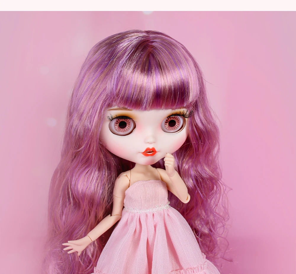 ICY DBS Blyth Doll 1/6 BJD Anime Doll Joint Body White Skin Matte Face Special Combo 30cm TOY
