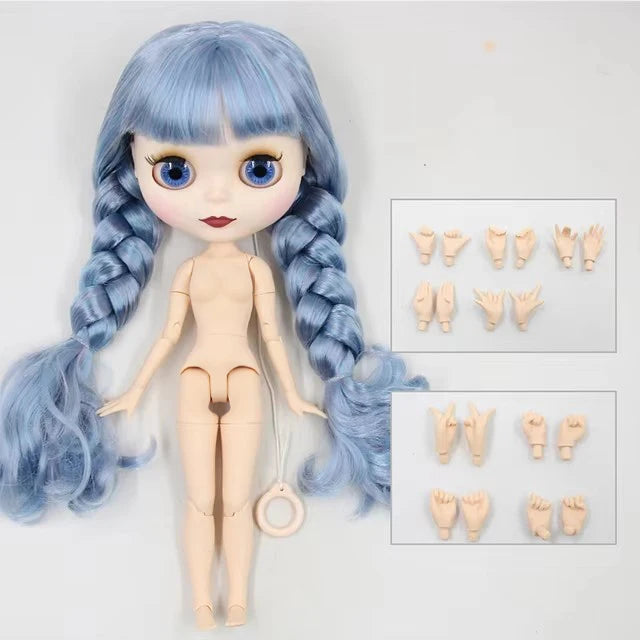 ICY DBS Blyth Doll 1/6 BJD Joint Body White Skin Tan Skin Dark Skin Matte Face Nude Doll 30cm Anime Toy Girls Gift
