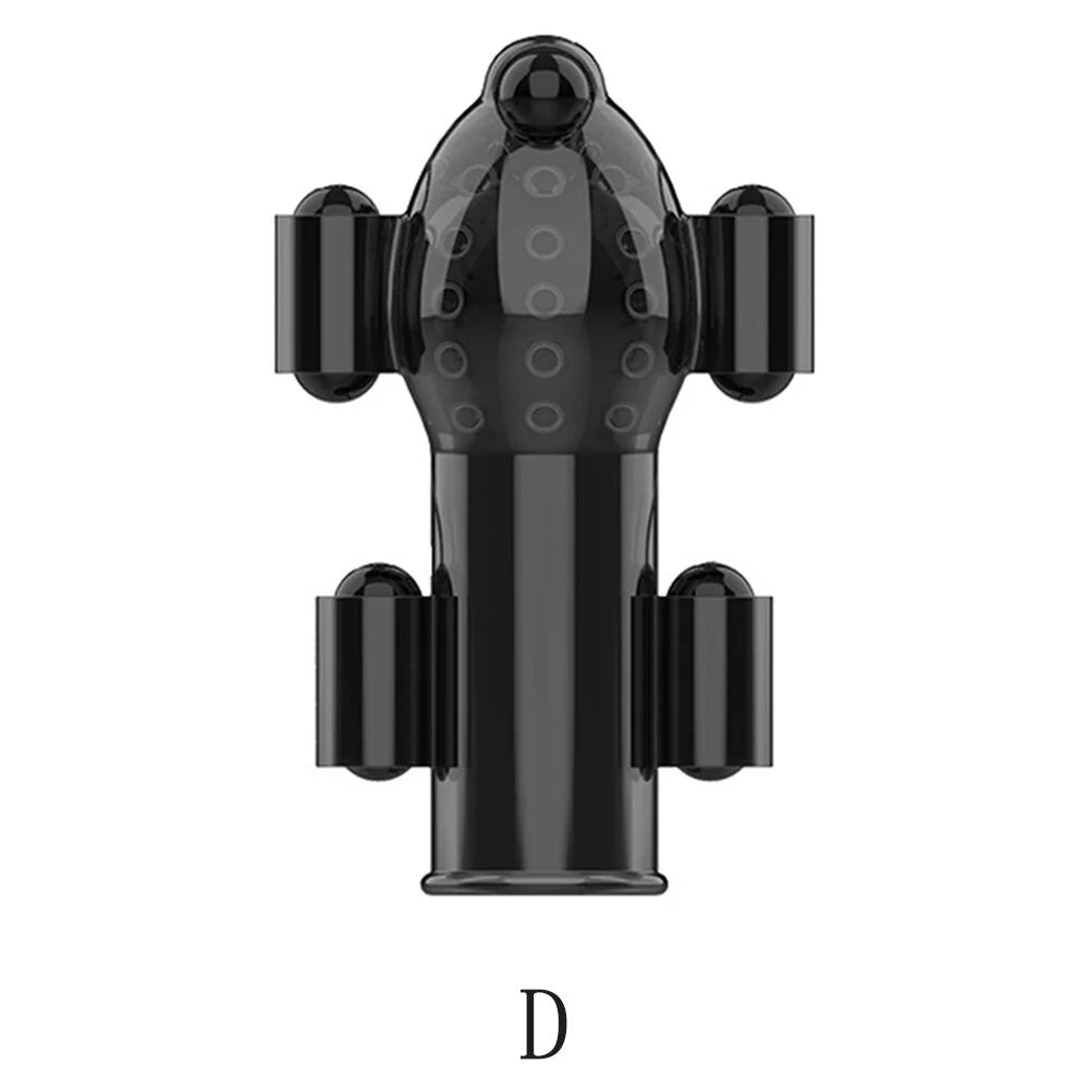 Penis Trainer Glans Vibrator Penis Sleeve Enhancement Delay Lasting Glans Trainer Erection Male Masturbation Sex Toys for Men