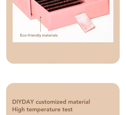 DIYDAY Dark Brown 3D 4D 5D Eyelashes W Shaped Premade Fan Lashes Easy Apply Thick Crisscross False Mink Eyelash Extension
