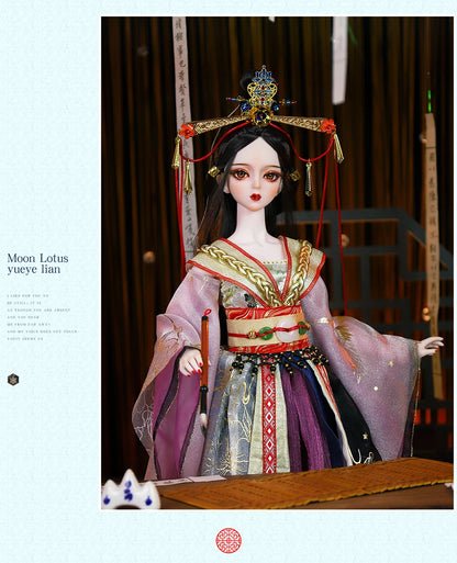 DBS BJD Fantasy Fairy 1/3 Doll Mechanical Body Joints With Makeup Hair Eyes Clothes 62CM Customized Gift SD