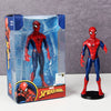 ZD Toys Avengers Legends Iron Man Spider Man Thor Captain America Thanos Hulk War Machine Action Figures Gif