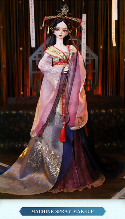 DBS BJD Fantasy Fairy 1/3 Doll Mechanical Body Joints With Makeup Hair Eyes Clothes 62CM Customized Gift SD