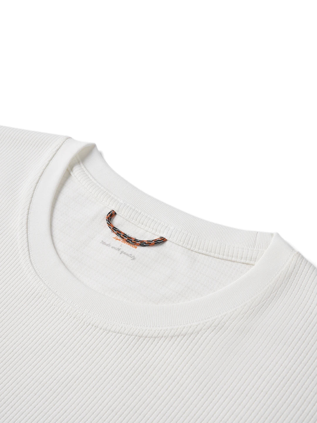 SIMWOOD Quick Dry Waffle Texture Long Sleeve T-shirt Men 180gsm Anti-static Moisture Wicking Sportswear for Running Workout Top