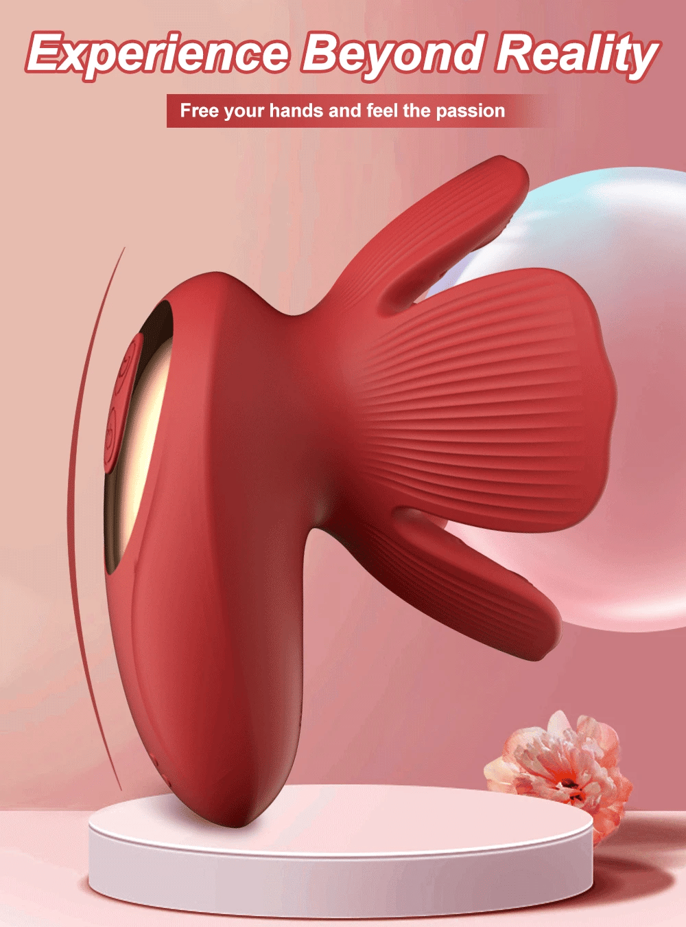Vibrator Flower Sex Toys Nipple Chest Stimulator Massager Masturbation Tools for Women Sex Toys Shape Vibration Adult Supplies