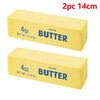 14/24CM Butter Stick Fidget Toys Squishy Elastic Cheese Stick Funny Decompression Stress Anxiety Relief Squeeze Prank Toy Relax