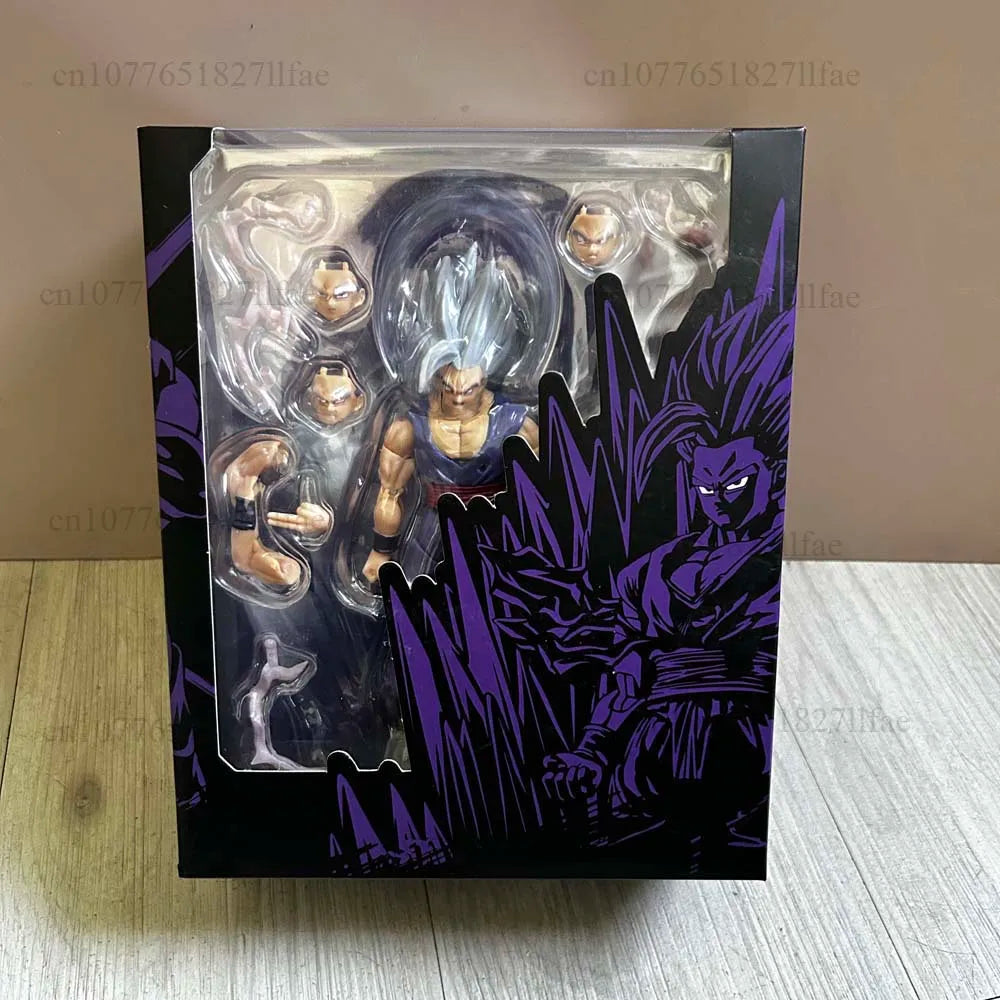 Dragon Ball Wild Beast Son Gohan Shf Exclusive CJ Edition Shf Son Gohan Beast Action Figure Model Toys Joint Movable Room Decor
