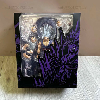 Dragon Ball Wild Beast Son Gohan Shf Exclusive CJ Edition Shf Son Gohan Beast Action Figure Model Toys Joint Movable Room Decor