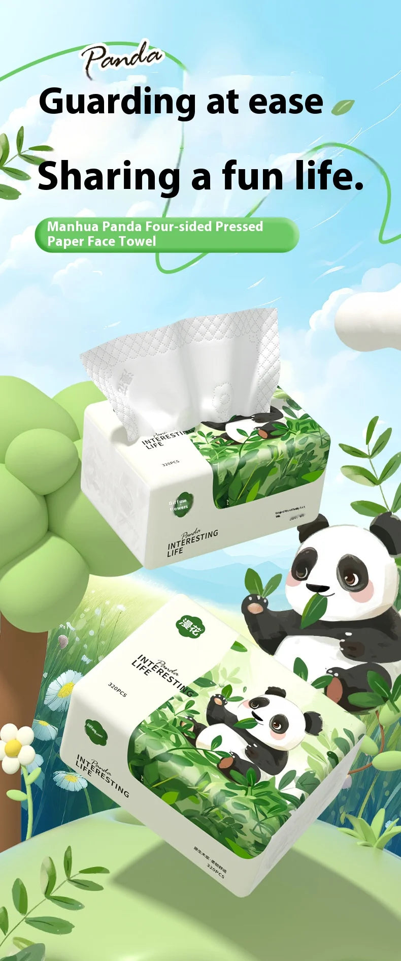 Soft Household Facial Tissue Pack