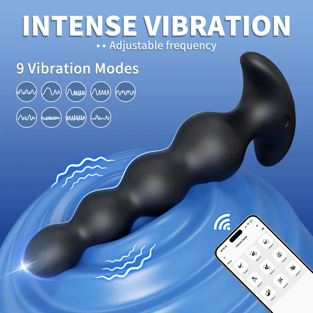 App-Controlled Vibrating Anal Beads