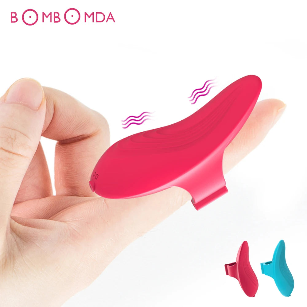 G Spot Mini Finger Vibrator Adult Products Female Masturbation Lesbian Sex Toys Clitoris Stimulator Erotic for Woman Couples