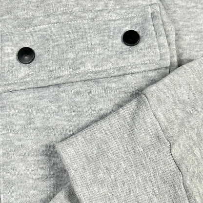 New men's hooded sweatshirt for autumn and winter 2025, fashionable outdoor jogging and fitness loose men's pullover sweatshirt