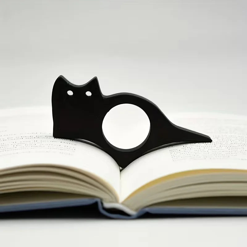 1Pc Cat Thumb Book Page Holder Bookmark Cute cartoon animal reading stand auxiliary tool school supplies gift bookmark