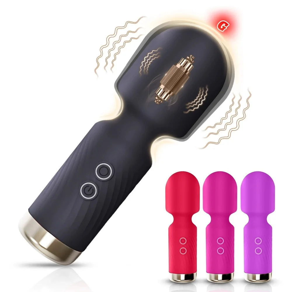 Powerful Mini Vibrator Dildos for Woman Wand for G-Spot Vibrator Women Clit Stimulator for Women Vagina Massager Adult Sex Toys