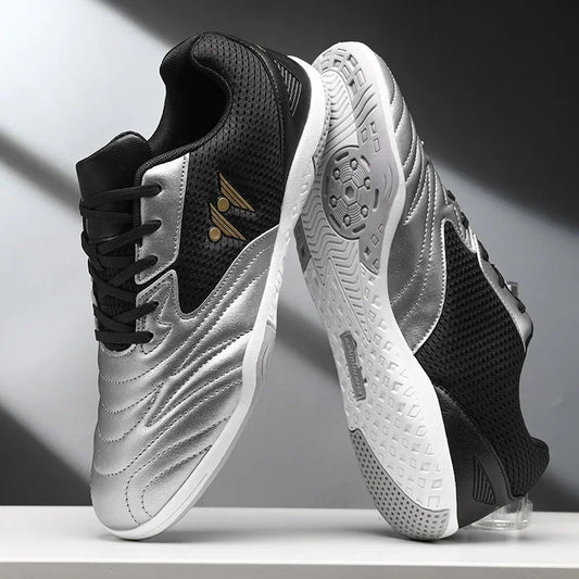 New Men Football Boots Match Non-Slip High-quality Futsal Sneakers Soccer Shoes Grass Indoor High-top Hot-selling Outdoor