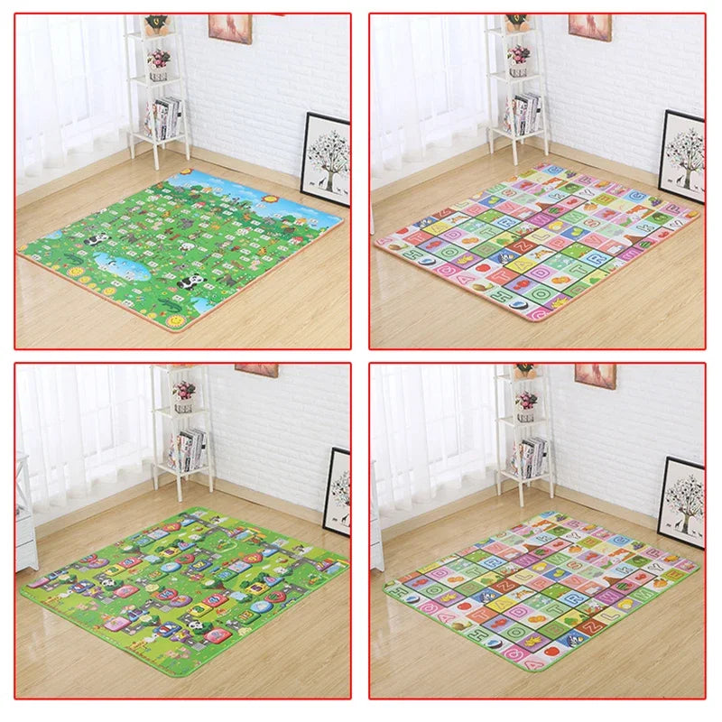 Kids Crawling Mats Baby Play Mat EPE Activity Gym Carpet Baby Game Carpet for Children Rug Floor Newborns Eva Foam Toys 120*90cm