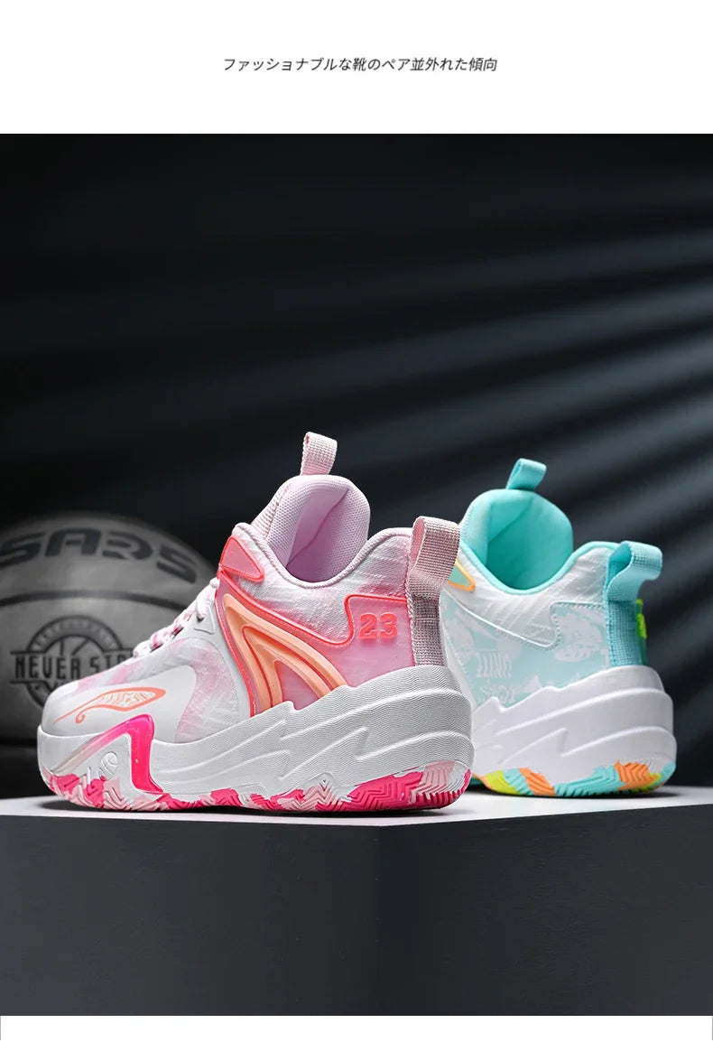 Men Basketball Shoes Women Unisex Unisex Outdoor Non-slip Trainer Light High Quality Athletic Sneakers Breathable Sports Shoes