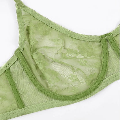 Plus Size Womens Bras Lace Underwire BH B-E Cup Comfortable & Alluring Lingerie