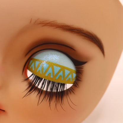 ICY DBS Blyth Baby Face DIY Matte Face Hand Painted Makeup Backplate and Screws