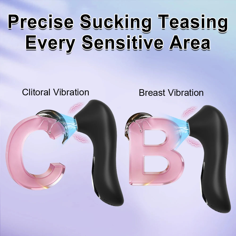 Powerful Clitoris Sucking Vibrator  Female G-spot Nipple Oral Vacuum Stimulator Massager Adults sex toys for couples Girls 18
